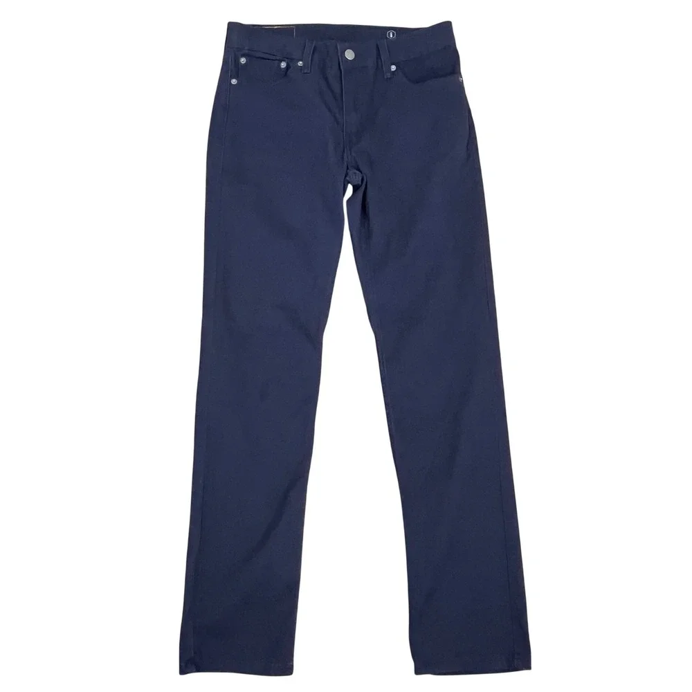 Levi's Mens 511 All Seasons Tech Pants 30x31 Navy Blue Slim Fit Stretch Jeans